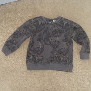 Mango Kids sweatshirt tiger print